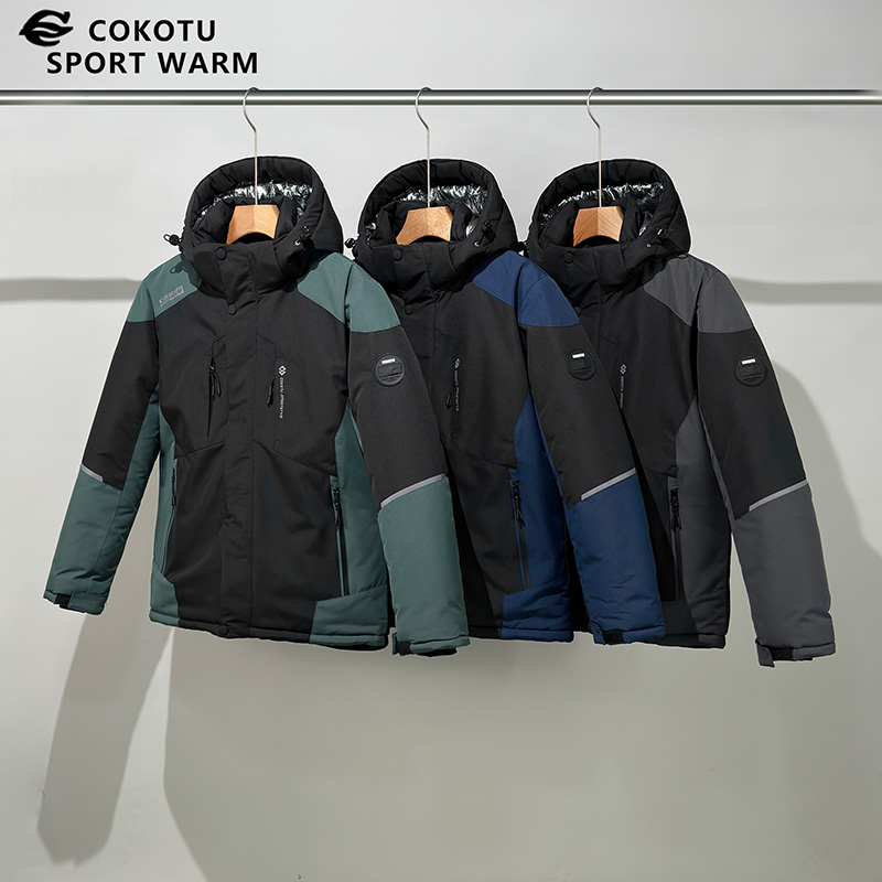Teenagers Waterproof Windproof Thick Warm Ski Jacket