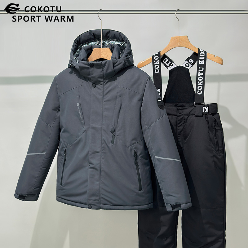 Boys Waterproof Windproof Ski Jacket