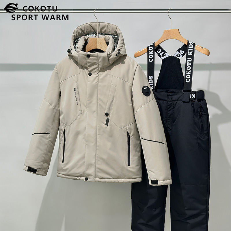Boys Waterproof Windproof Ski Jacket