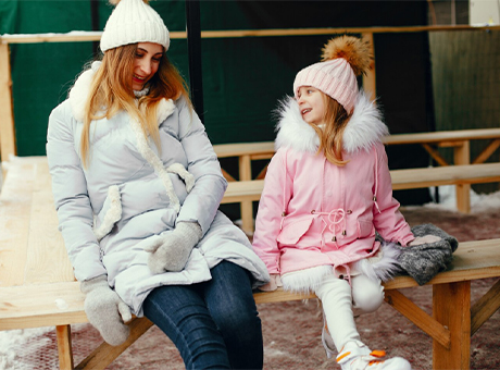 Children's thick cotton coats became very popular