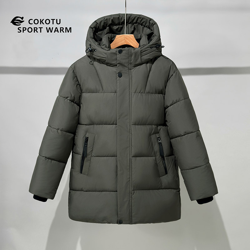 Windproof Middle Kids Padded Jacket