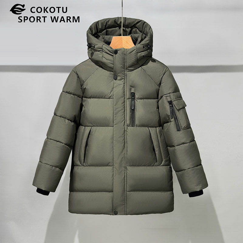 Junior Boys Warm Casual Padded Coat