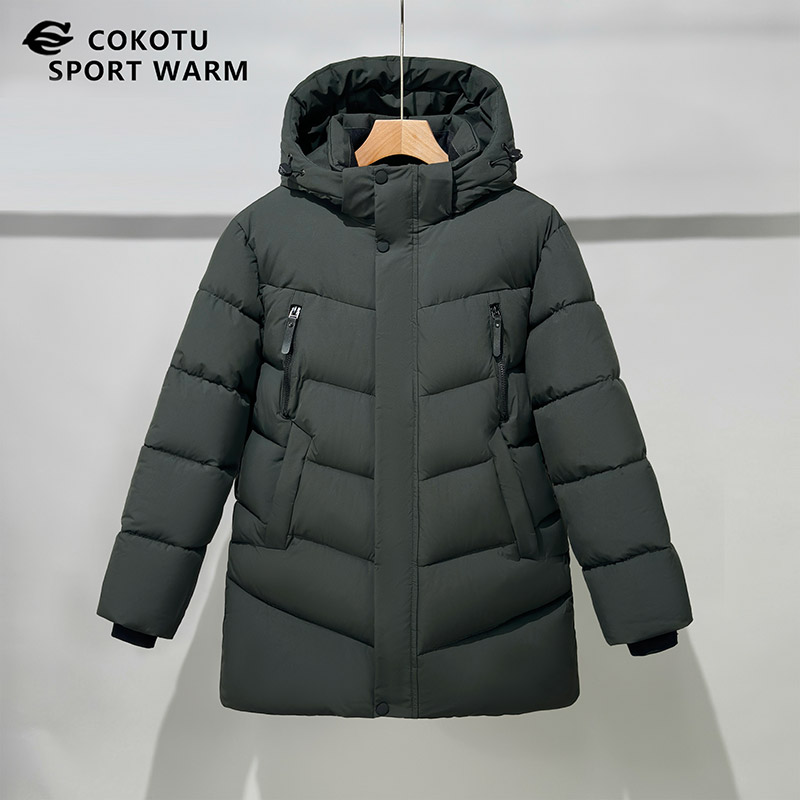 Windproof Cotton Jacket for Teenagers