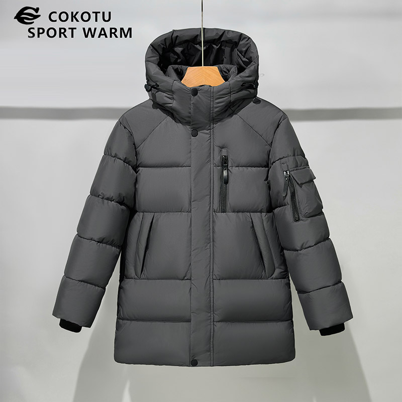 Junior Boys Warm Casual Padded Coat