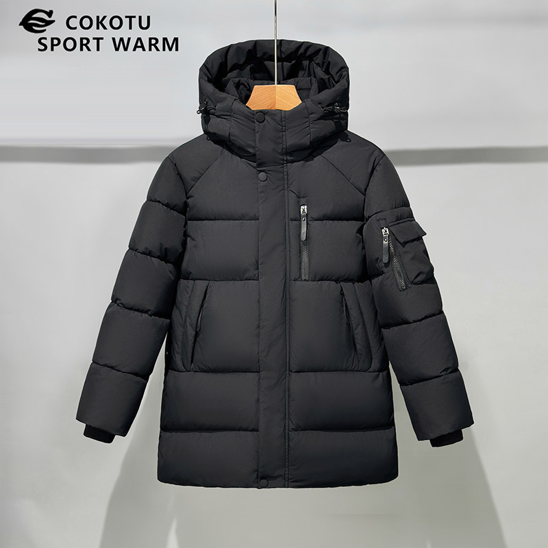 Junior Boys Warm Casual Padded Coat