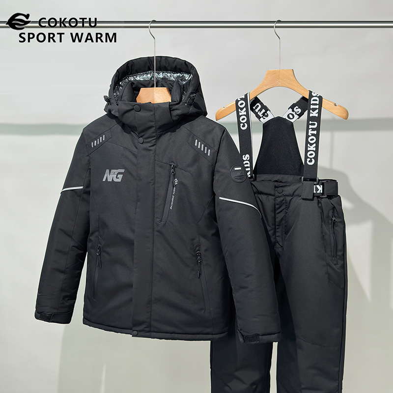 Cotton Coat Pants School Set