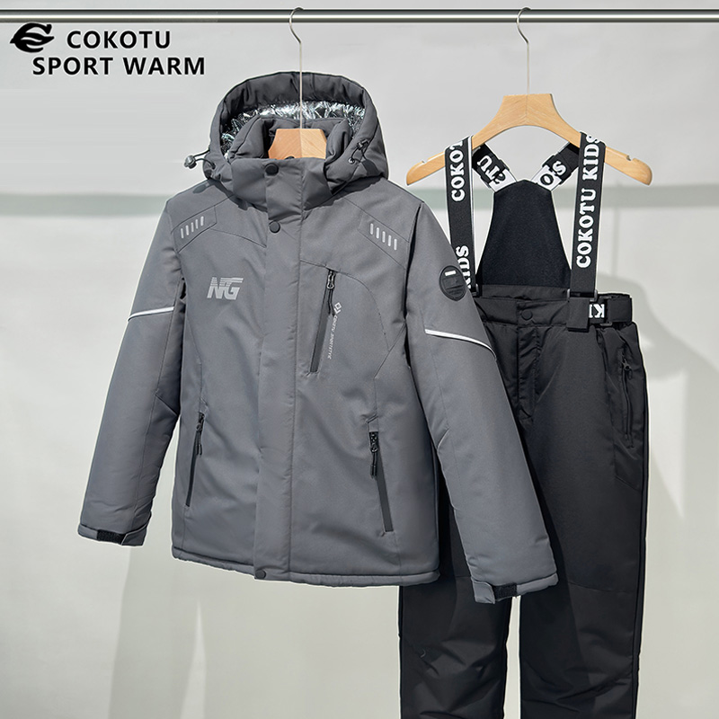 Cotton Coat Pants School Set